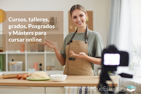 Fotografía que ilustra cursos, talleres, grados y máster virtuales