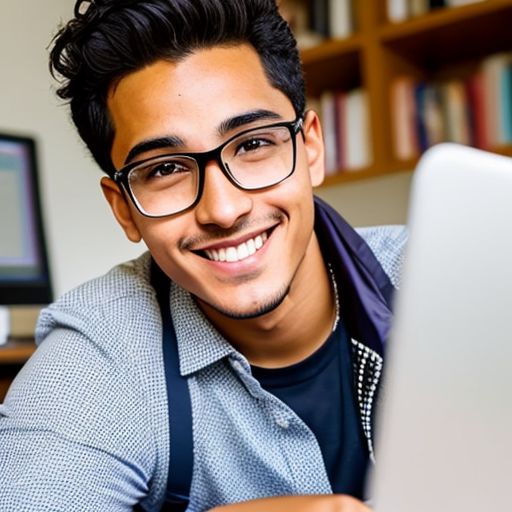 Joven Feliz por descubrir que quiere ser de mayor