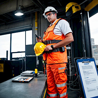 Prevencion de riesgos laborales trabajador en su rutina