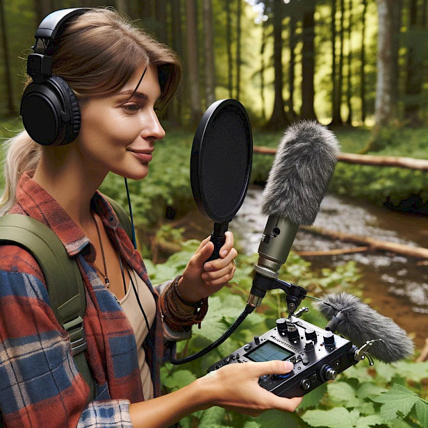 Diseñadora de Sonido en la Naturaleza