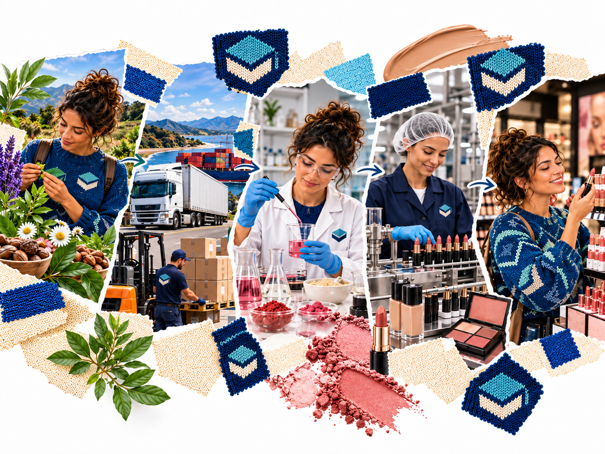 Etapas del desarrollo de maquillaje, desde la creación del producto hasta su comercialización
