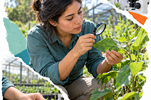 ¿Cuál es la carrera que estudia las plantas y qué opciones existen?