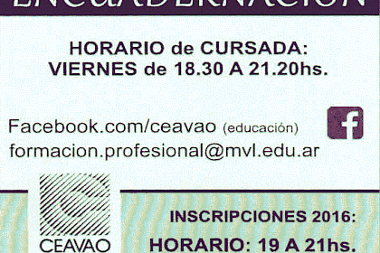 Centro de Formaci&oacute;n Profesional "Carmen G. L. de Barreiro Aguirre"
