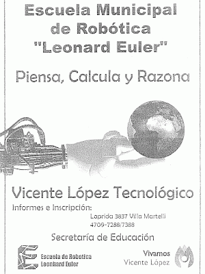 Escuela Municipal de Robótica "Leonard Euler"